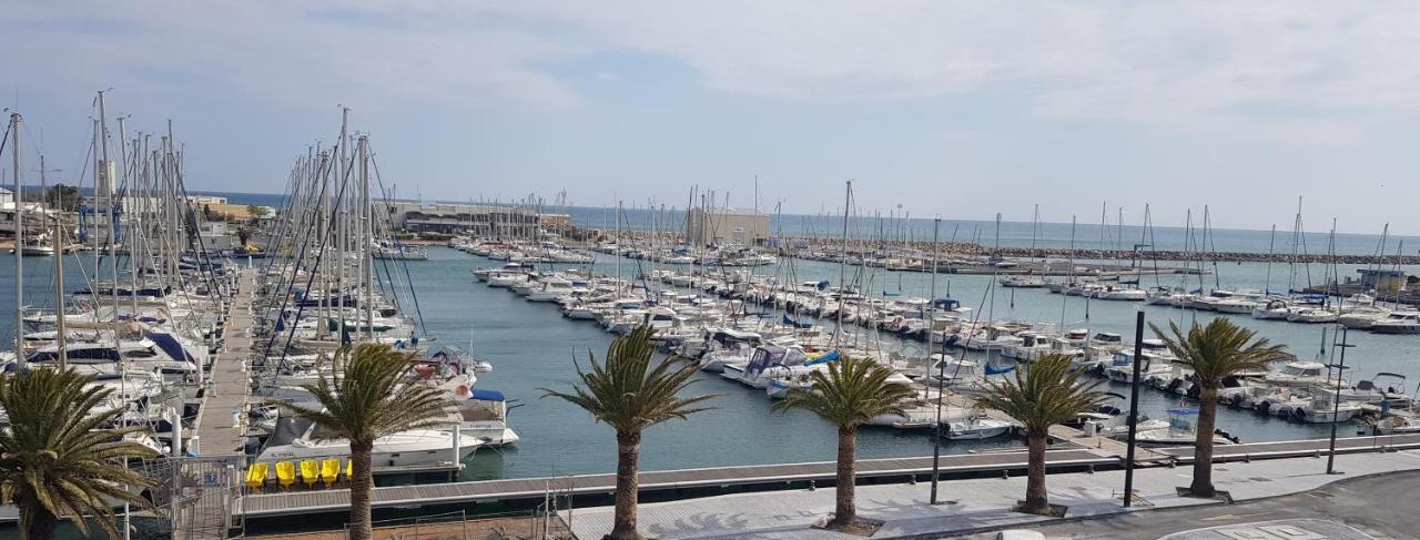 Vue Exceptionelle ! Mer-Port-Esplanade Oniria ! Canet-en-Roussillon Buitenkant foto